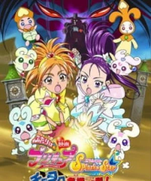 Futari wa Precure: Splash☆Star Movie - Tick Tack Kiki Ippatsu! - Pretty Cure Splash Star Tic-Tac Crisis Hanging by a Thin Thread!