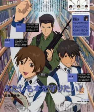 Toshokan Sensou: Koi no Shougai Library War, Toshokan Kakumei, Library Revolution, Library Rebellion, Library Crisis